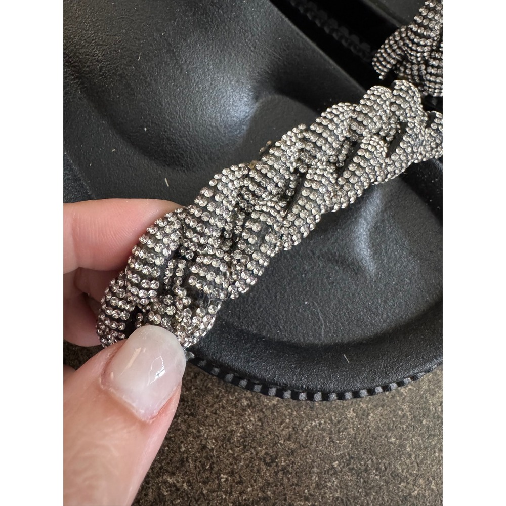 Alexa Wang Nikolina Rhinestone slides - Picture 4 of 8